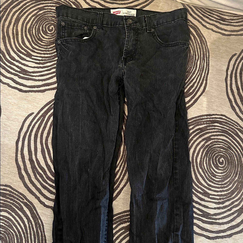 Levi's Charcoal Denim Pants